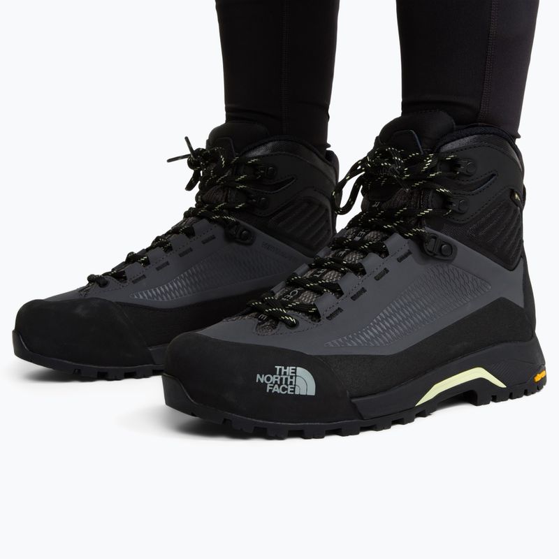 Дамски обувки за преходи The North Face Verto Alpine Mid Gore-Tex anthracite grey/lemon mis 5