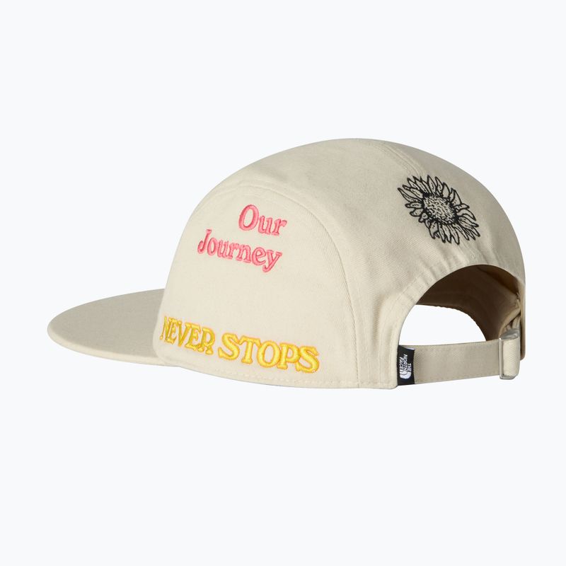 Мъжка шапка с козирка The North Face Norm Camp white dune/raw undyed/graphics 2
