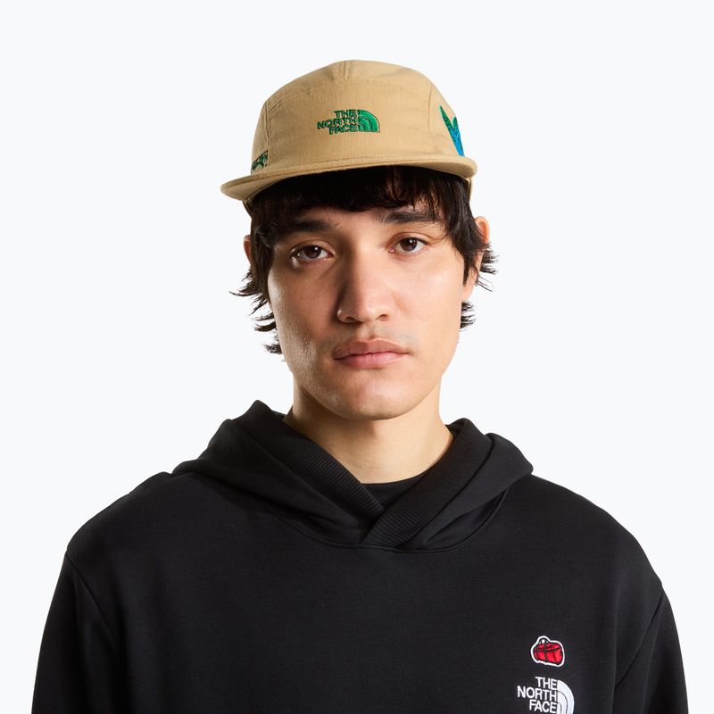 Мъжка шапка с козирка The North Face Norm Camp khaki stone/graphics 3