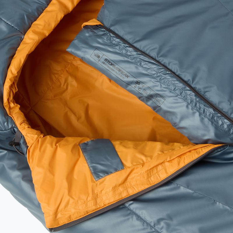 Спален чувал The North Face Stormbreak 35F Regular granite grey/dust orange 4