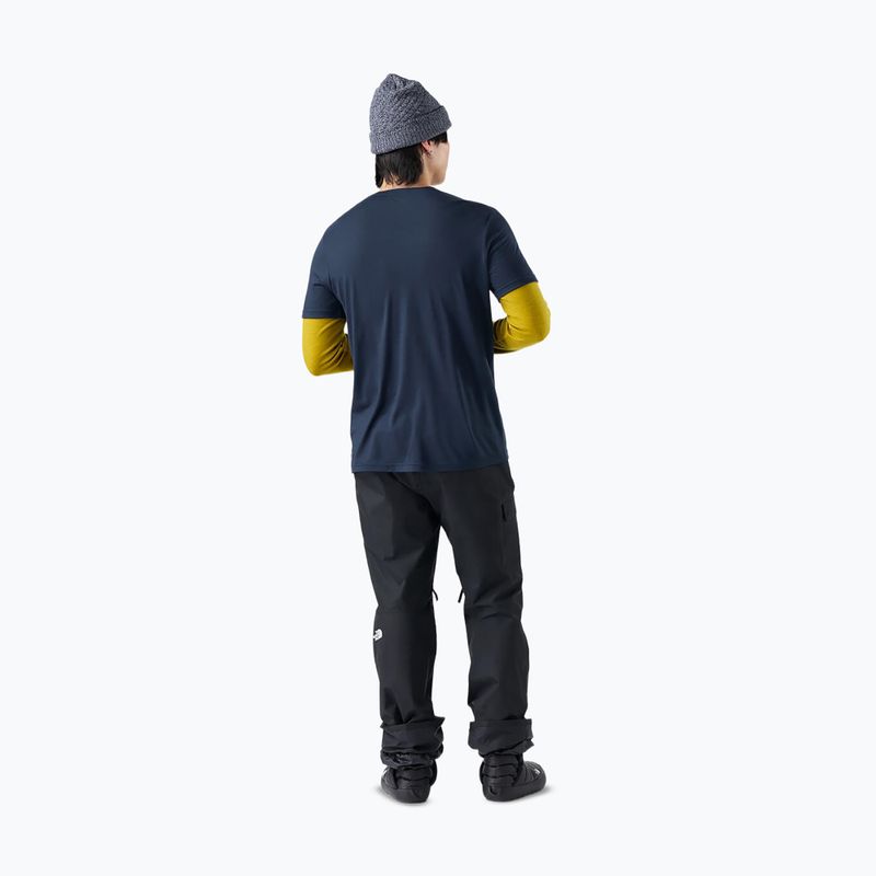 Мъжка тениска Smartwool Alpine Trace Active Graphic Tee SS deep navy 2