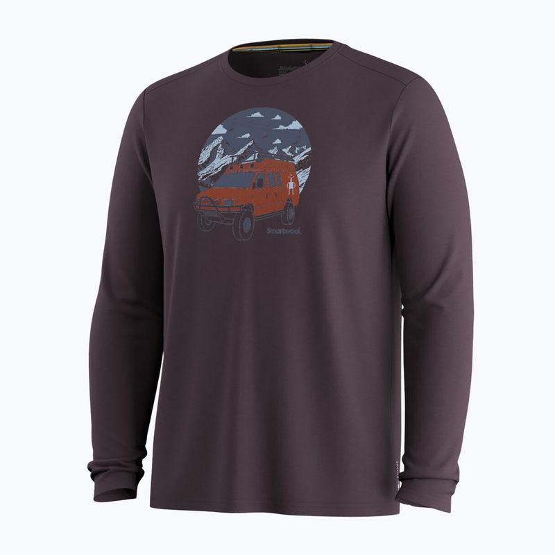 Мъжка блуза с дълъг ръкав  Smartwool First Chair Pursuit Active LS mink heather 3