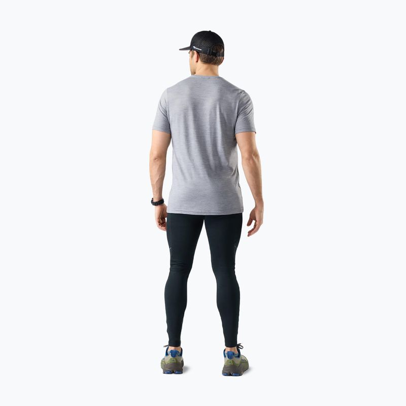Мъжка тениска Smartwool Moose Mode Active Graphic Tee SS light gray heather 2