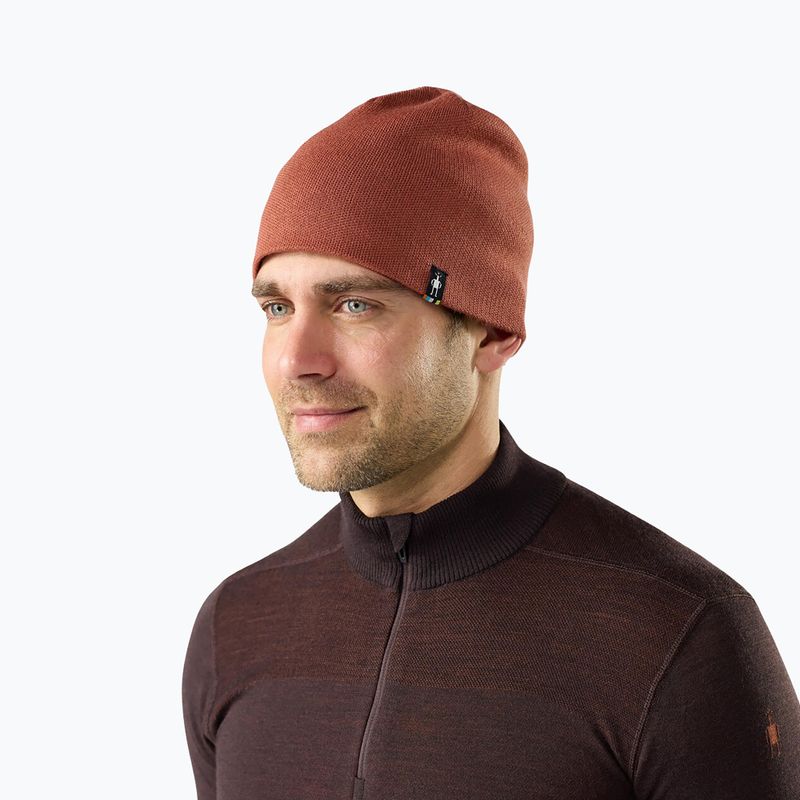 Зимна шапка Smartwool The Lid Burnt Sienna 2