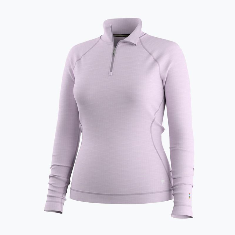 Дамски термоактивен суитшърт Smartwool Classic Thermal Merino Base Layer 1/4 Zip Boxed lavender sky heather 3