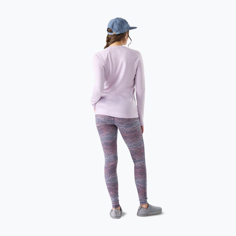 Дамски термоактивен суитшърт Smartwool Merino 250 Baselayer Crew Boxed lavender sky heather 2