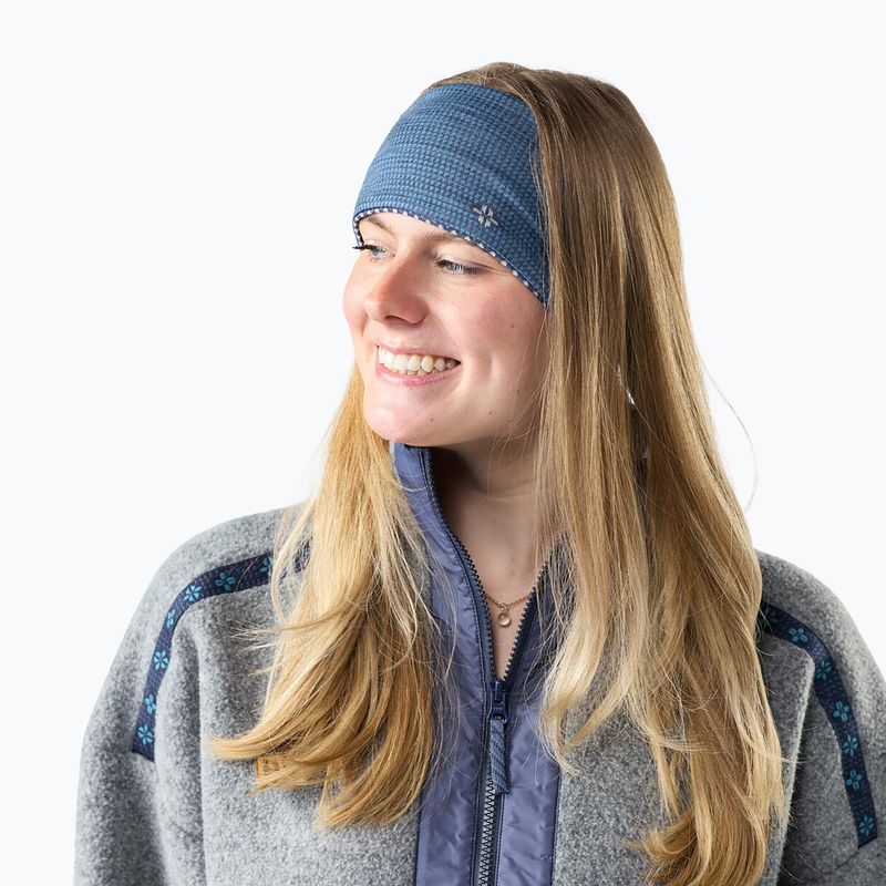 Лента за глава Smartwool Thermal Merino Reversible nightfall fair isle fun 2