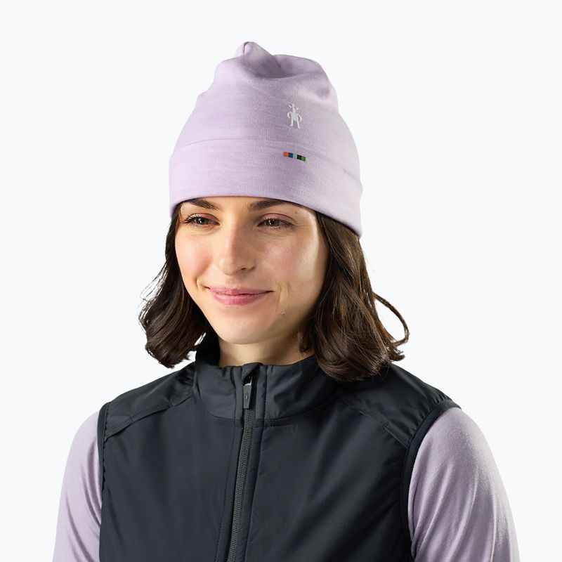 Зимна шапка Smartwool Merino Reversible Cuffed lavender sky heather 2