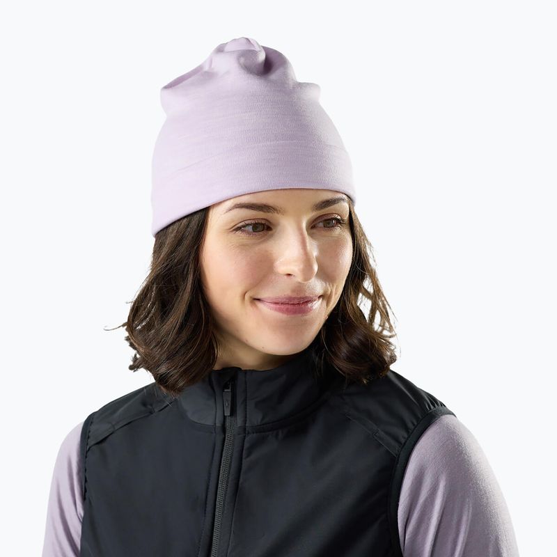 Зимна шапка Smartwool Merino Reversible Cuffed lavender sky heather 3