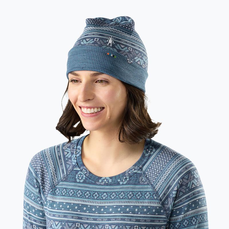 Зимна шапка Smartwool Merino Reversible Cuffed nightfall fair isle fun 3