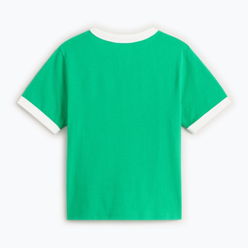 Дамска тениска Vans Center Chest Ringer Tee vivid verdant 2