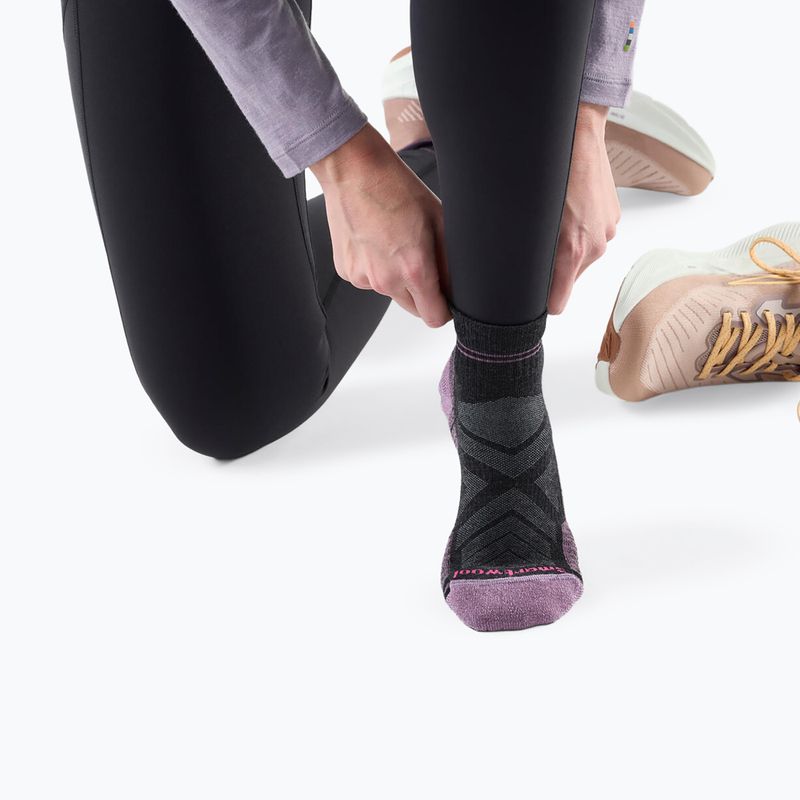 Дамски чорапи Smartwool Hike Light Cushion Ankle charcoal 2