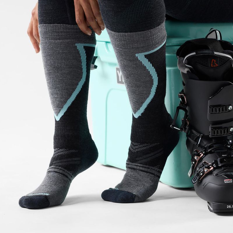 Дамски скоирски чорапи  Ski Full Cushion OTC charcoal 2
