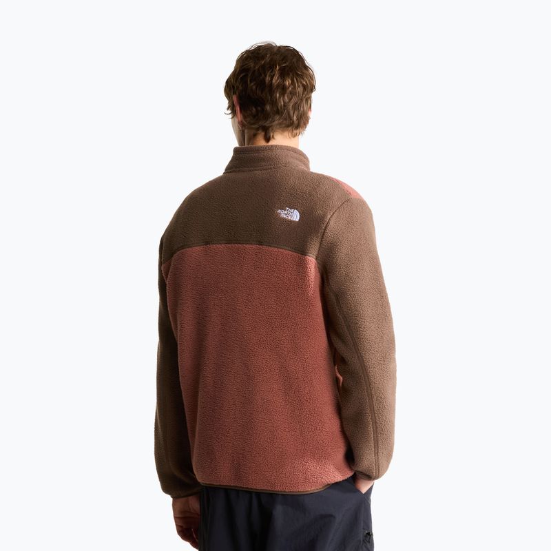 Мъжки поларен суитшърт The North Face Yumiori Full Zip copper silt/smo 3