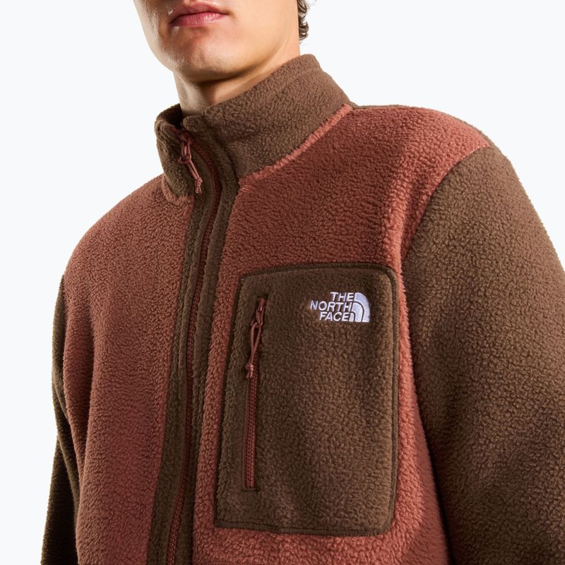 Мъжки поларен суитшърт The North Face Yumiori Full Zip copper silt/smo 4