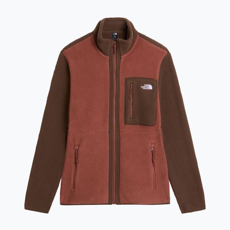 Мъжки поларен суитшърт The North Face Yumiori Full Zip copper silt/smo 5