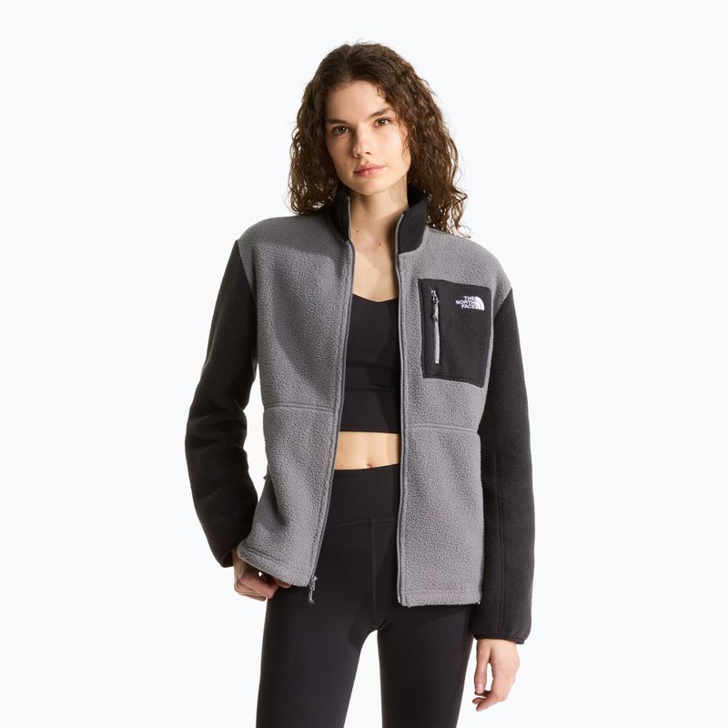 Дамски поларен суитшърт The North Face Yumiori Full Zip smoked pearl/tn 4