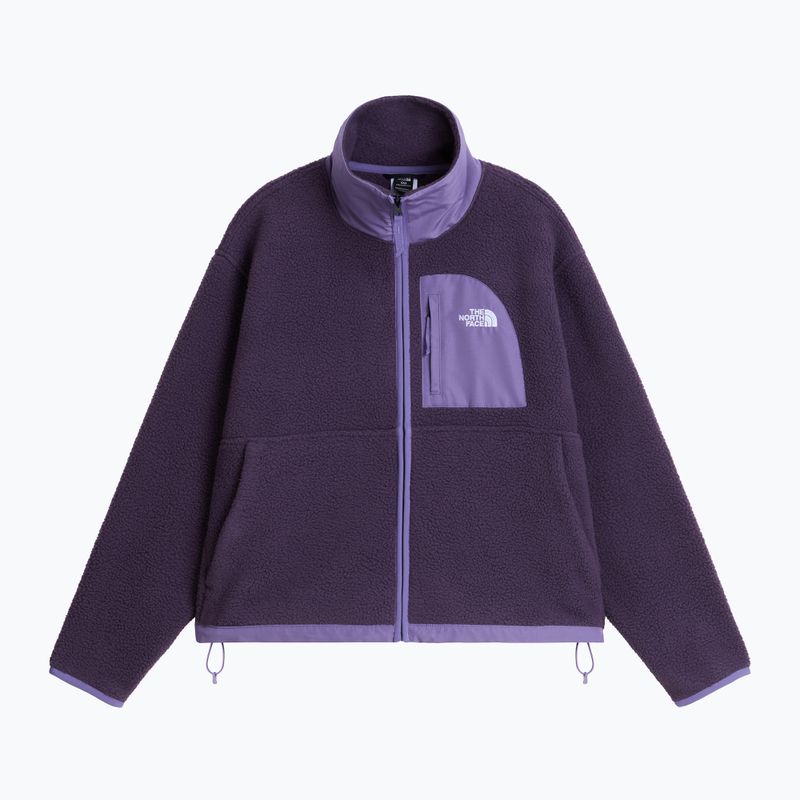 Дамски поларен суитшърт The North Face Yumiori Off Peak Full Zip endless dusk/grounded plum 5