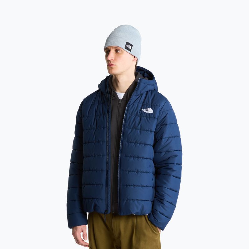 Мъжко ватирано яке The North Face Aconcagua Hooded summit navy 4