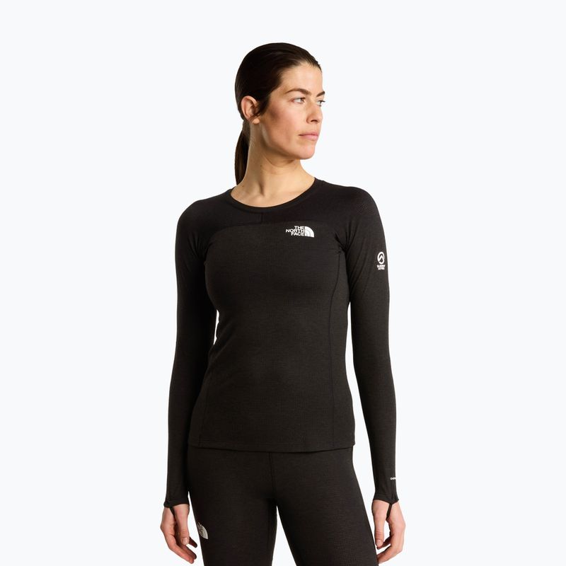 Дамски термоактивен суитшърт The North Face Summit Pro Baselayer Crew tnf black
