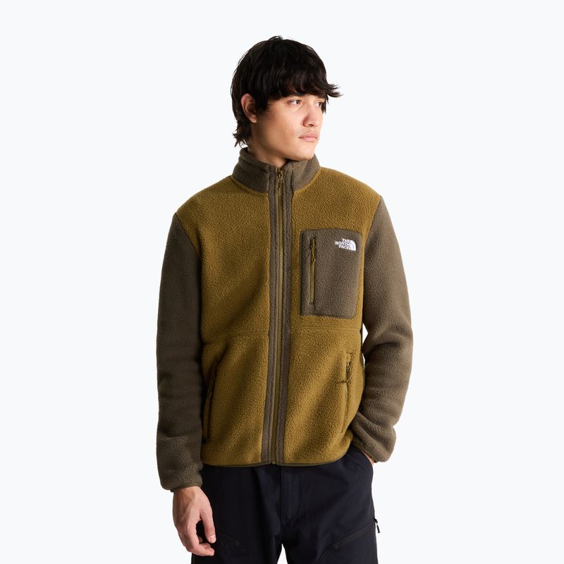 Мъжки поларен суитшърт The North Face Yumiori Full Zip caraway seed/ne