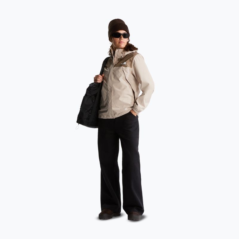 Дамско яке за дъжд The North Face Antora Rain timeless taupe/garnet 2