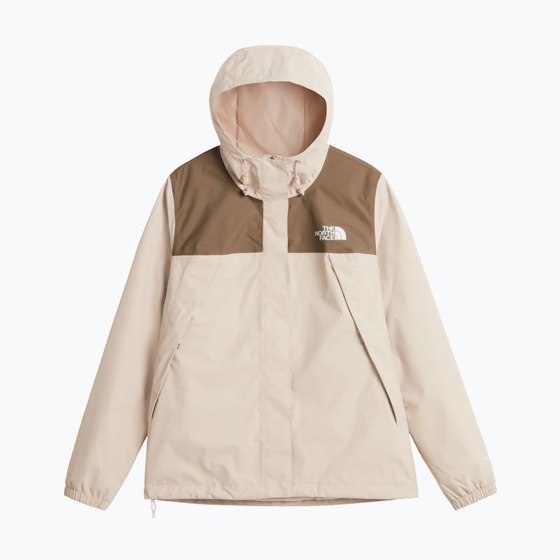 Дамско яке за дъжд The North Face Antora Rain timeless taupe/garnet 5