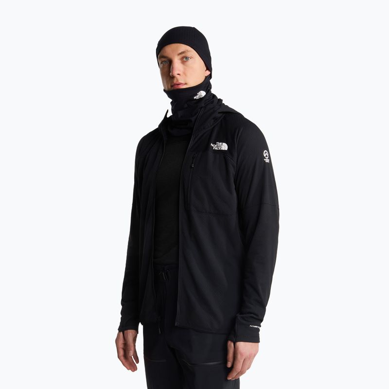 Мъжки суитшърт за трекинг The North Face Summit Futurefleece Full Zip Hoodie tnf black