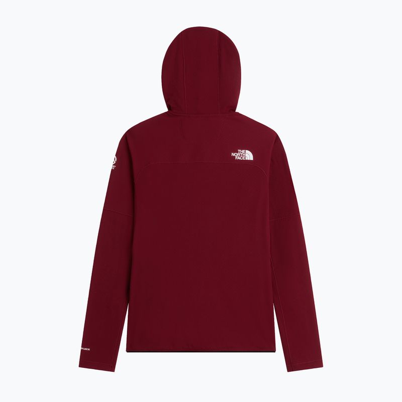 Дамски суитшърт за трекинг The North Face Summit Futurefleece Full Zip Hoodie burgundy crush 6