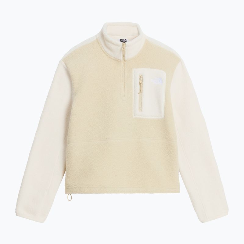 Дамски поларен суитшърт The North Face Yumiori 1/4 Zip desert stone/wh 4