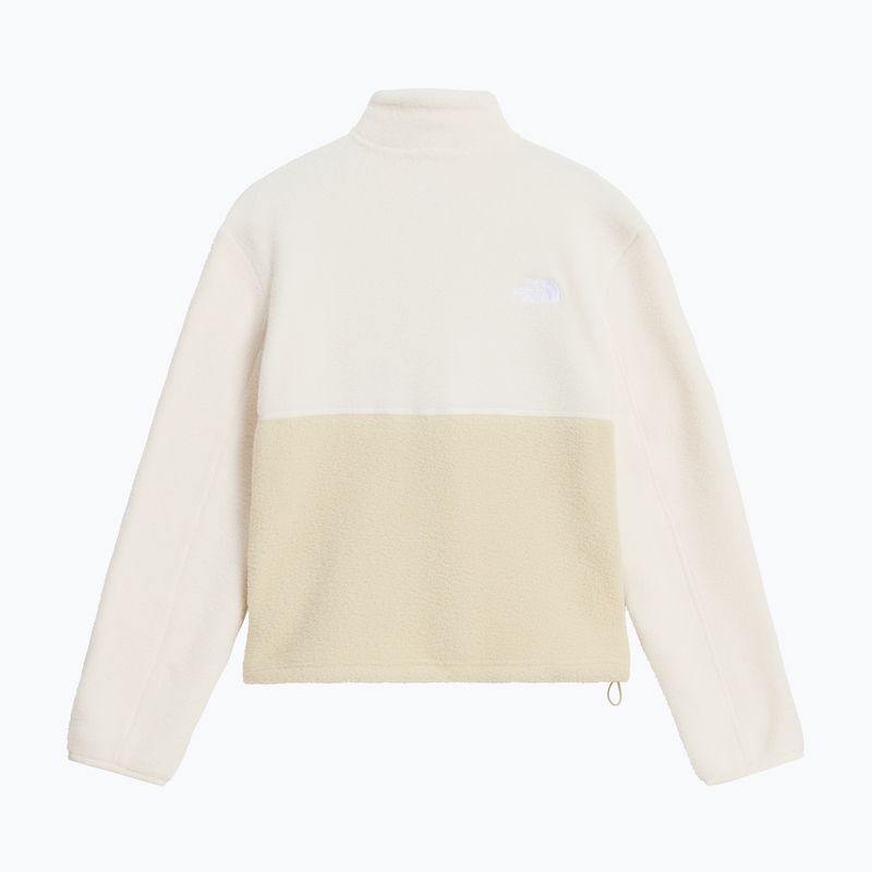Дамски поларен суитшърт The North Face Yumiori 1/4 Zip desert stone/wh 5