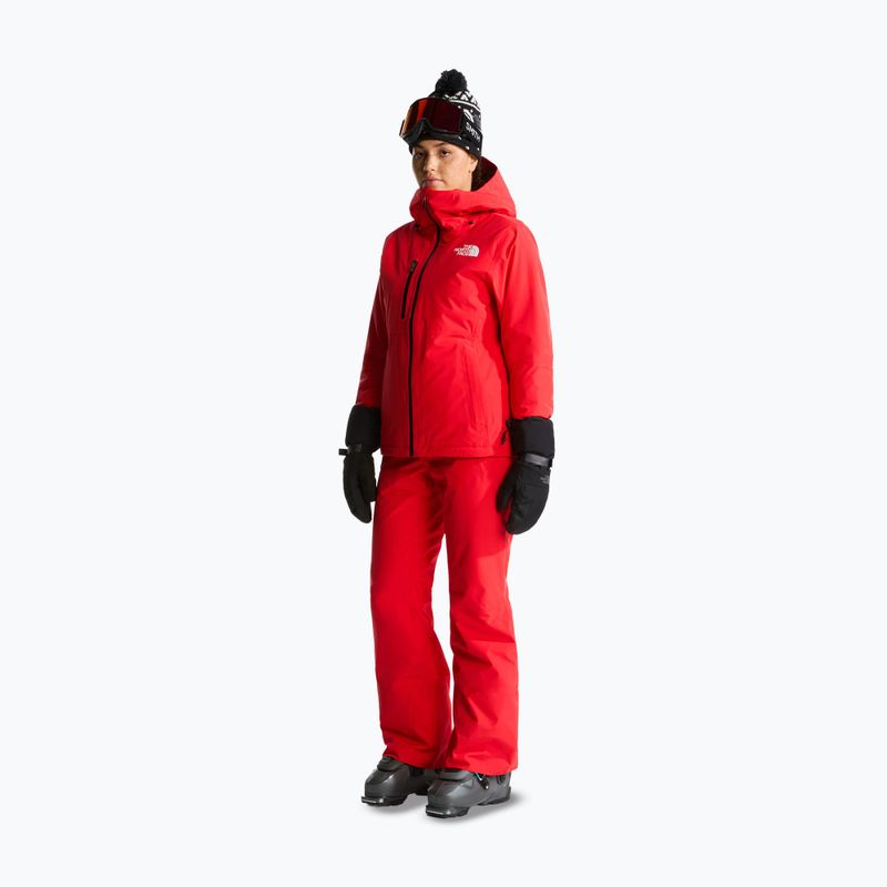 Дамско скиорско яке The North Face Descendit elevation red 2