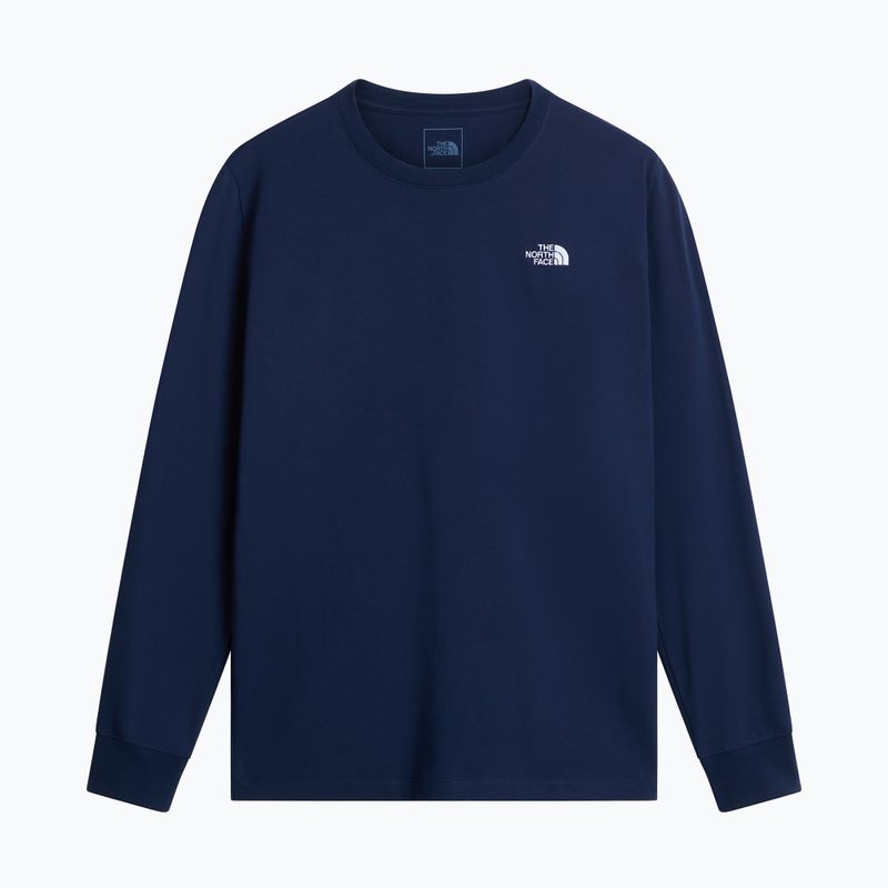 Мъжка трекинг блуза с дълъг ръкав The North Face Evolution Simple Dome Regular LS Tee summit navy 4
