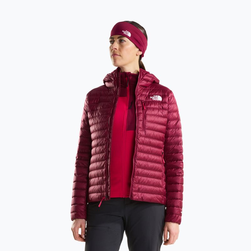 Дамско пухено яке The North Face Bettaforca Lt Down Hoodie burgundy crush/lali gur 4