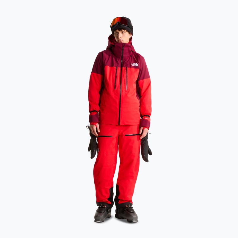 Мъжки скиорски панталони The North Face Chakal elevation red 2