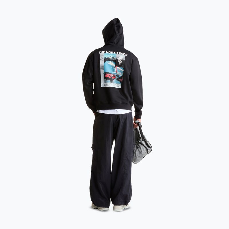 Мъжки суитшърт The North Face Apex '75 Collage Relaxed Hoodie tnf black 2
