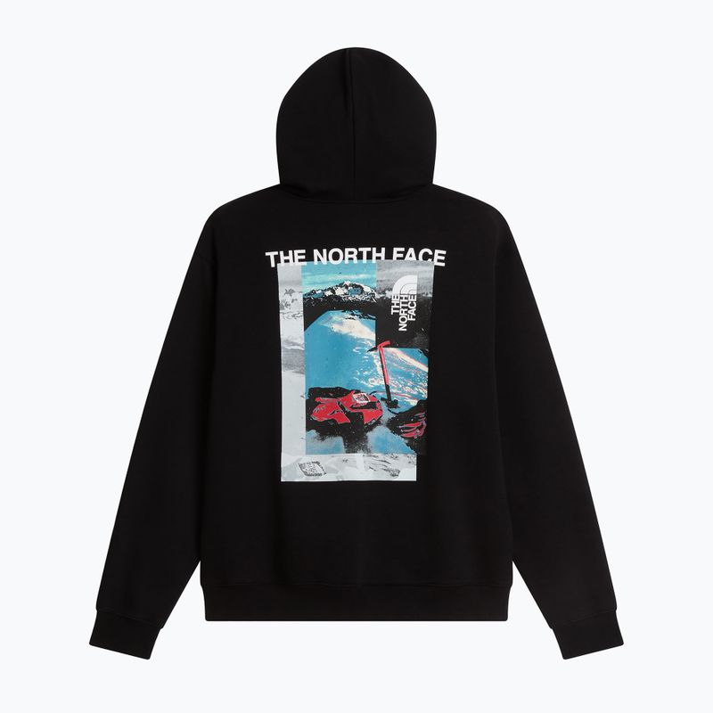 Мъжки суитшърт The North Face Apex '75 Collage Relaxed Hoodie tnf black 5