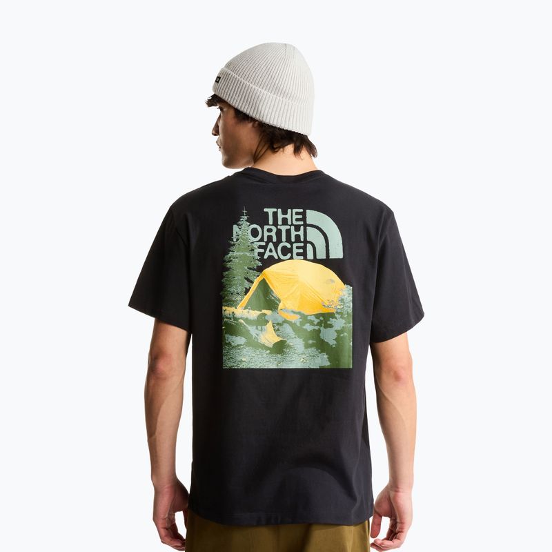 Мъжка тениска The North Face Apex '75 Collage Relaxed Hoodie Tnf Black 3