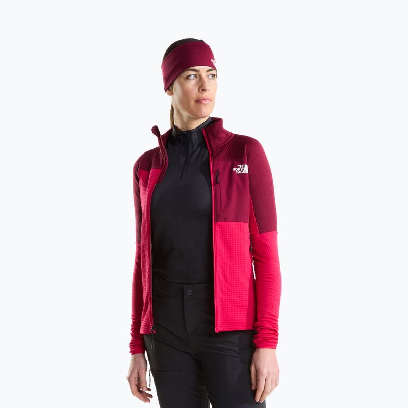 Дамско яке The North Face Polartec Stormgap lali guran/burgundy cru 4