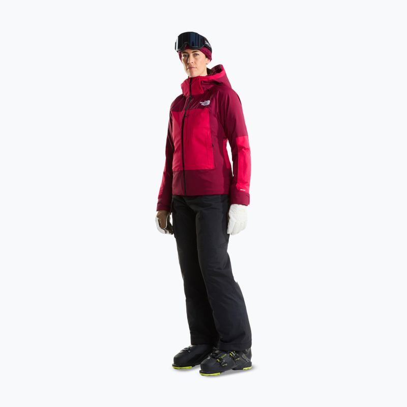 Дамско скиорско яке The North Face Lenado lali guran/burgundy cru 2