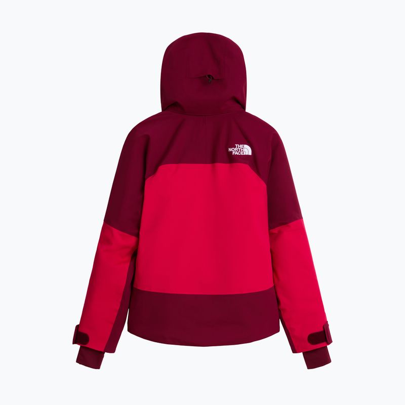 Дамско скиорско яке The North Face Lenado lali guran/burgundy cru 5