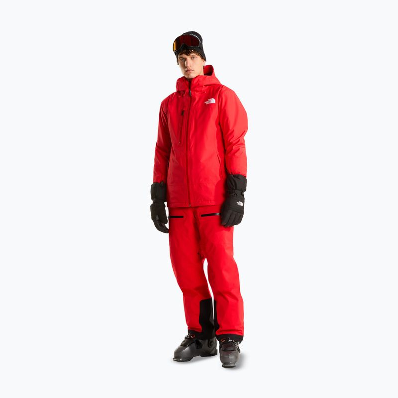 Мъжко скиорско яке The North Face Descendit elevation red 2
