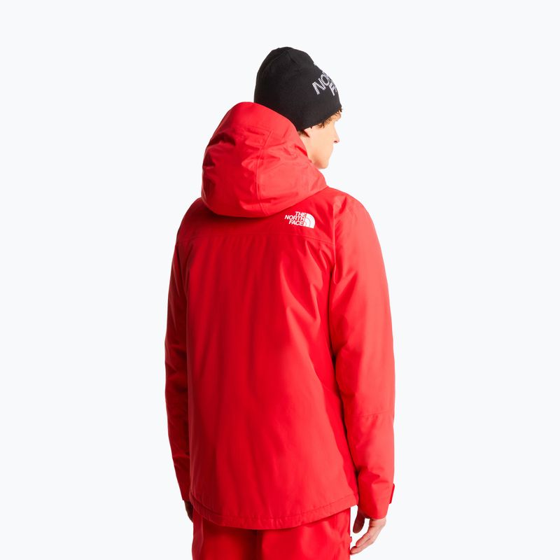 Мъжко скиорско яке The North Face Descendit elevation red 3