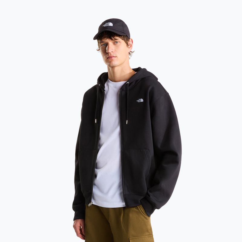 Мъжки суитшърт The North Face Essential Simple Dome RLX Full Zip tnf black 4