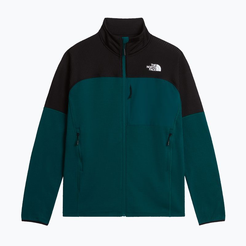 Мъжки суитшърт за трекинг The North Face Polartec Powergrid Stormgap pacific teal/tnf black 5