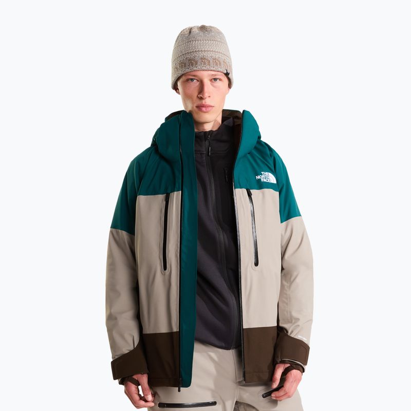 Мъжко скиорско яке The North Face Chakal pacific teal/stone slab 4