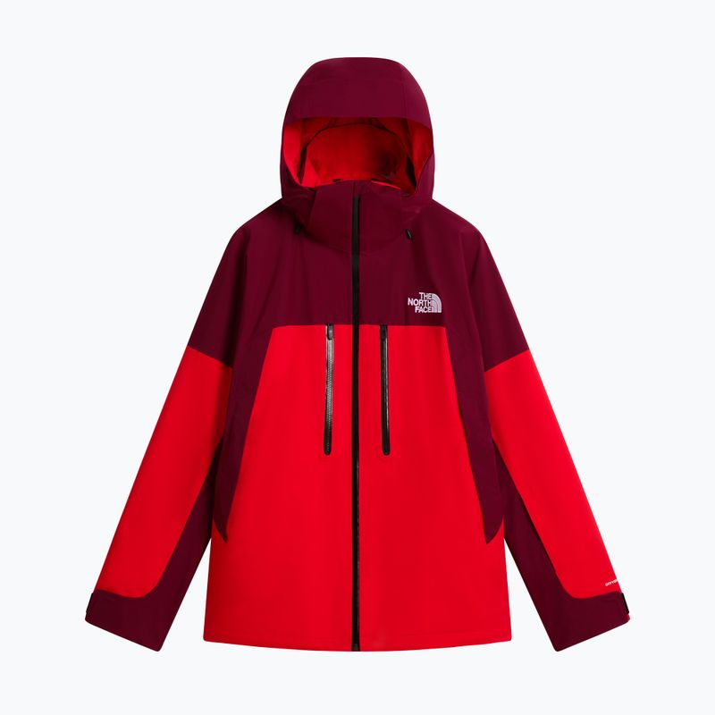 Мъжко скиорско яке The North Face Chakal elevation red/burgundy 5