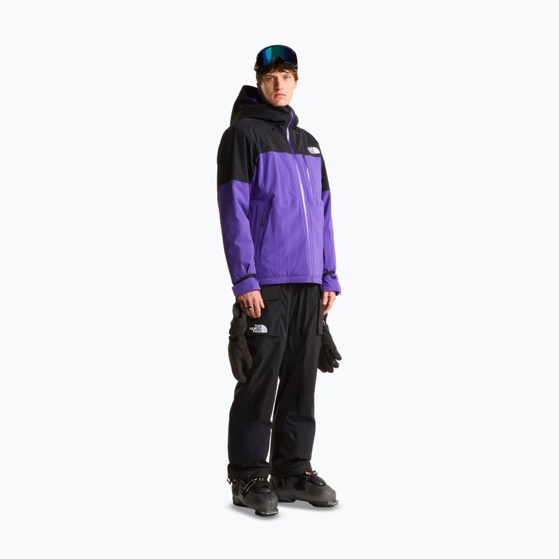 Мъжко скиорско яке The North Face Freedom Insulated peak purple/tnf black 2