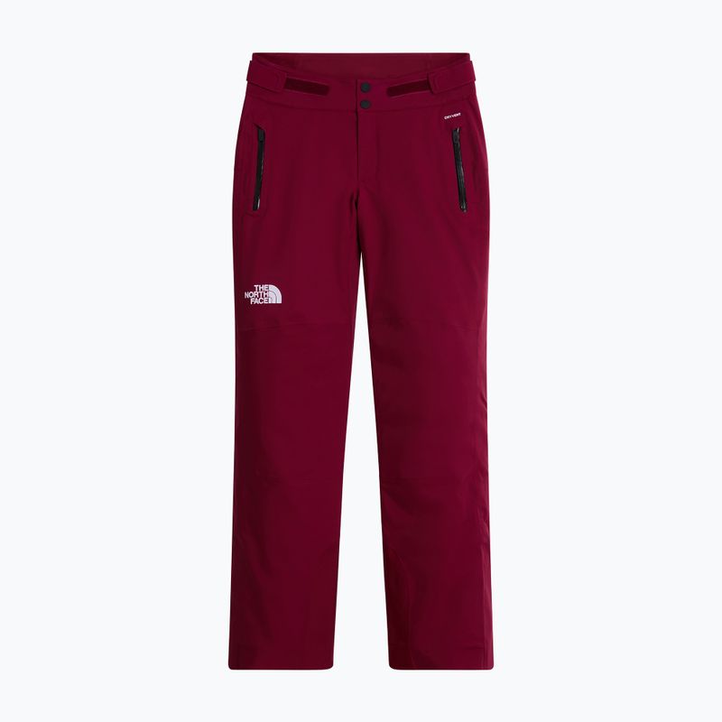 Дамски скиорски панталони The North Face Lenado burgundy crush