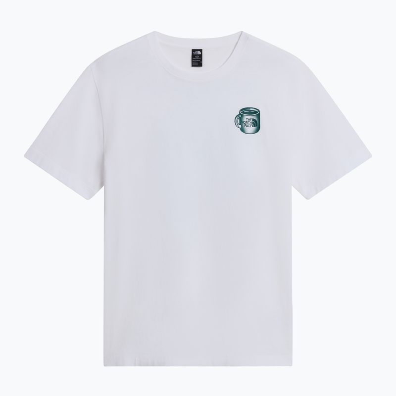 Мъжка тениска The North Face Basecamp Barista Rlx tnf white/pacific teal 4